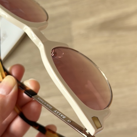 Bally cream and rose pink sunglasses - Picture 7 of 8